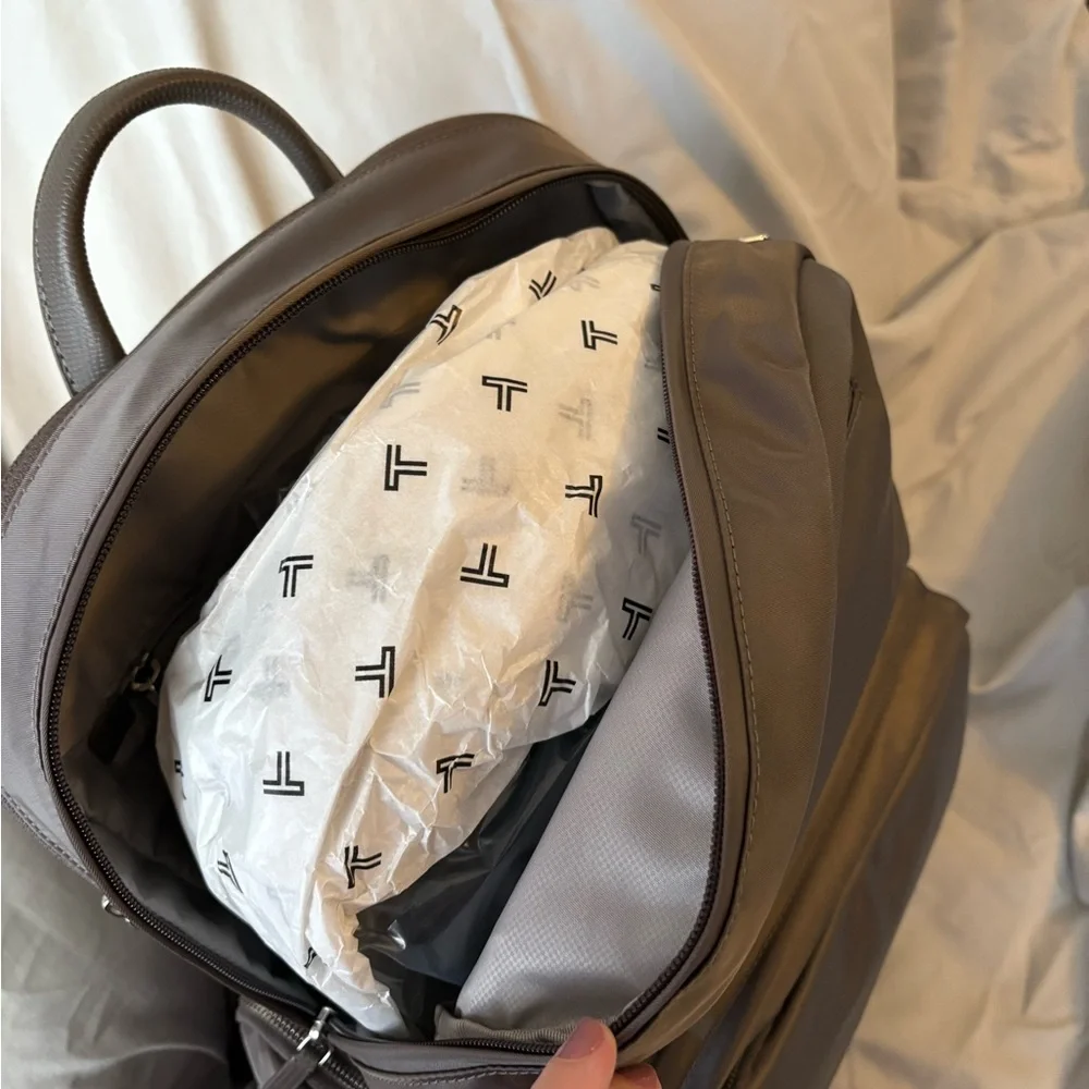 Tumi Caren Backpack in Mink - Picture 6 of 12
